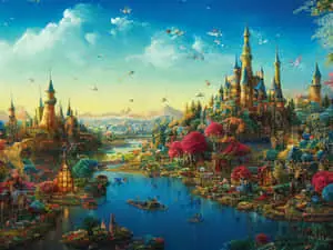 Peaceful Scenic Landscape