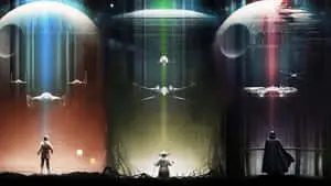 A Moment of Conflict in the Star Wars Universe