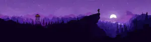 3840x1080 4K Purple Mountains