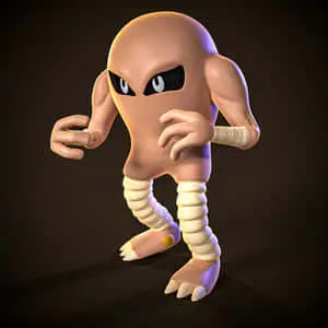 3D Hitmonlee