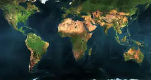 Vibrant 3D Map of a Fantasy World