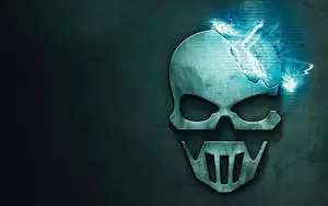 3D Metal Skull HD