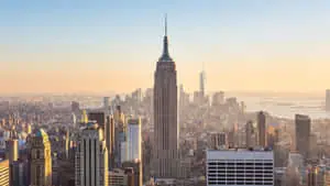 The vibrant hustle and bustle of New York City 
