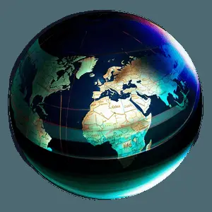 Abstract Globe Concept PNG 05042024