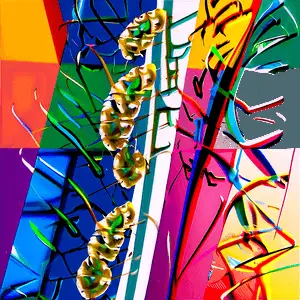 Abstract Lines in Nature PNG uhb