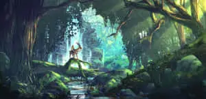 “Immerse yourself in the beauty of Aesthetic Ghibli” 