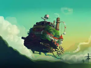 Replicate the whimsical beauty of "My Neighbor Totoro"