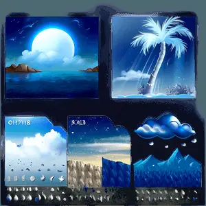 Aesthetic Weather Icons PNG 99