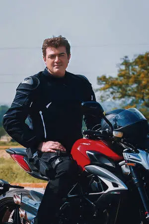 Ajith HD Riding Motorcycle