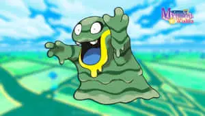 Alolan Grimer With Green Backdrop