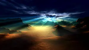 Mystical Landscape in High Definition