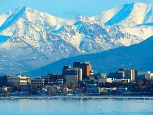 Stunning Panorama of Anchorage, Alaska