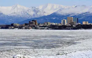Breath-taking Scenic View of Anchorage, Alaska