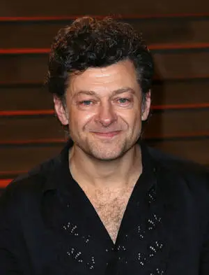 British Actor Andy Serkis Delivering an Invigorating Speech on Stage