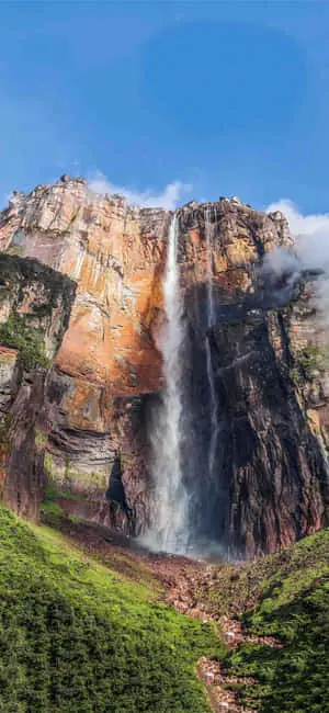Angel Falls Under The Blue Sky