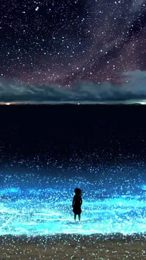 Anime Beach Background