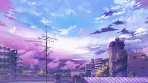 Anime City Background