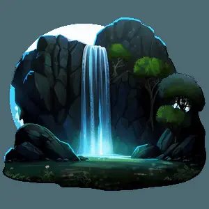 Anime Fantasy Landscape PNG srh4