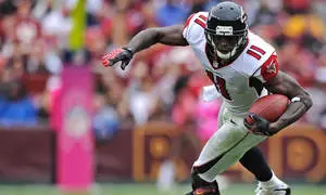 Atlanta Falcons Julio Jones White Uniform 