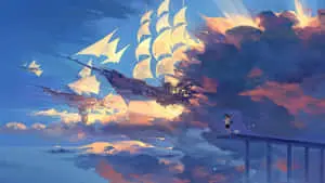 Enchanting Anime Scenery