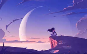 Serene Anime Landscape