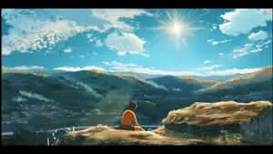 Enjoying the Beauty of Anime Scenery