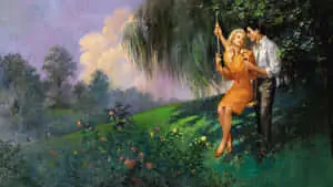 Enchanting Forest Landscape Painting