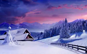 Beautiful Winter Background