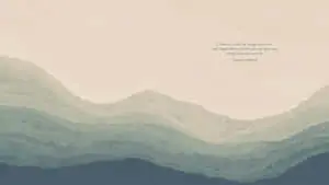 Beige Aesthetic Minimalist Landscape