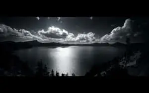 Serene Monochromatic Landscape