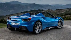 Blue 2016 Ferrari iPad