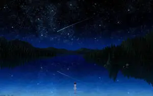A Peaceful Scene from an Anime