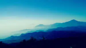 Enjoy the tranquility of Blue Mountain sunrise