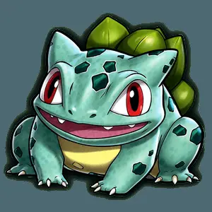 Bulbasaur Pokémon PNG guq
