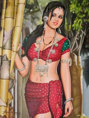  Caption: Tranquil Beauty - An Exquisite Painting of a Marvelous Landscape 