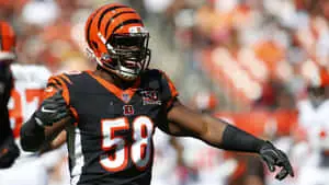 Carl Lawson In Stadium