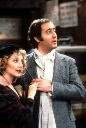  Caption: Carol Kane and Andy Kaufman at an Event 