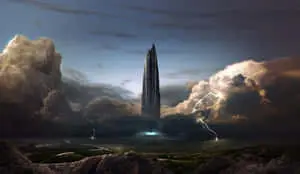 Intergalactic Adventure in Cartoon Sci-fi Universe