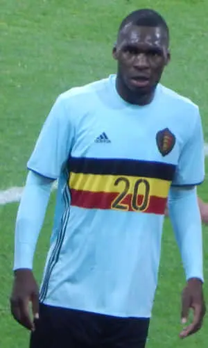 Christian Benteke During Match Against Russia 2017