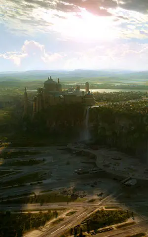 Cinematic Landscape Star Wars Tablet