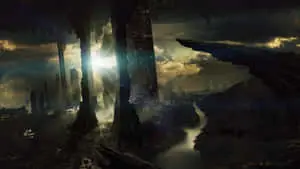 Take in the beauty of nature with this stunning landscape