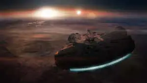 Epic Star Wars Battle Scene