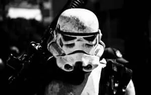 Epic Star Wars Battle Scene
