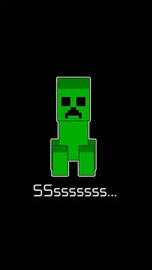 Creeper Character Mob Minecraft iPhone