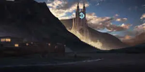Capture the beauty of this breathtaking anime scenery