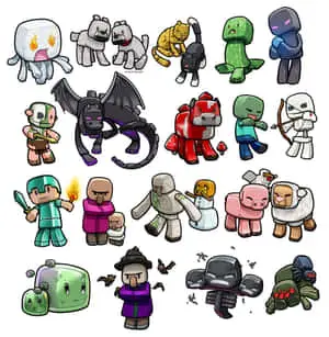 minecraft - pixel art by sassy
