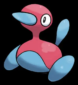 Cute Porygon2 White Background