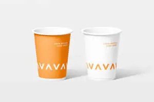 Disposable Paper Cup Mockup