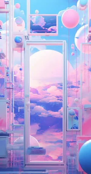 Dreamcore Skyline Fantasy