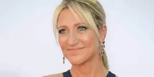 Award-Winning Actress Edie Falco with Ponytail Hairstyle